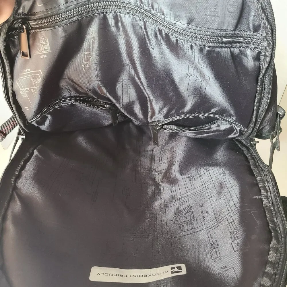 OGIO Prospect Backpack Black Red Laptop Travel School Bag Air Flow Padded